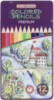 Олівці кольорові «Premium», 12 кольорів, шестигранні, в металевій коробці