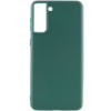 Силіконовий чохол Candy для Samsung Galaxy S21+ (Зелений / Forest green) - купити в SmartEra.ua