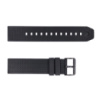 Ремінець для годинника Skmei 1502BK Black 22 мм каучуковий чорний для Skmei 1502