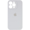 Чохол Silicone Case Full Camera Protective (AA) Apple iPhone 15 Pro Max (6.7«), Білий / White - купити в SmartEra.ua