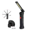 Ліхтар WORKLIGHT W52-SMD+COB (White+Red), Li-Ion акумулятор, поворот 180º+180º, магніт, затискач, гак, ЗУ microUSB