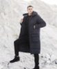 Мужская зимняя куртка чорна -25