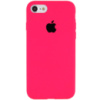 Чохол Silicone Case Full Protective (AA) для Apple iPhone 7 / 8 / SE (2020) (4.7«), Рожевий / Barbie pink - купити в SmartEra.ua