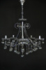 Хрустальная люстра SVLIGHT пятирожковая A21C21/5 хром+черный