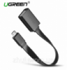 OTG кабель UGREEN US133 micro USB плоский