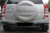 Задняя защита AK005-2 Черный (нерж. сталь) для Suzuki Grand Vitara 2005-2017 гг
