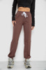 Спорт штани женские, цвет шоколад, 247R4670-1