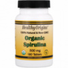 Органическая Спирулина, Organic Spirulina, Healthy Origins, 500 мг, 180 таблеток