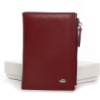 PODIUM Кошелек Classic Женский кожа DR. BOND WN-23-8 wine-red
