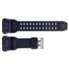 Ремінець для годинника Skmei 1637BK Black каучуковий чорний 26.5 см (1051-0562)