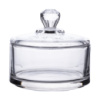 Конфетница с крышкой Ø 10 см стеклянная HP-YH-24