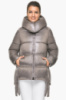 Куртка женская Braggart зимняя с капюшоном - 57998 тауповый цвет