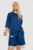 Костюм жіночий однотонний, колір синій, 238R116-1