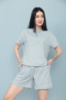 Трикотажний костюм з шортами «Root | Розпродаж моделі Сірий, 42-44