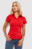 Сорочка жіноча однотонна, колір червоний, 230R068-1