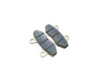 Колодки тормозные (диск) 4T GY6 50-150 (RACE/STORM, под двухпоршневой суппорт, желтые) ZUNA