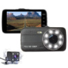 Автомобильный видеорегистратор +камера заднего хода T657 1080 FULL HD с ночной сьёмкой