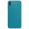 Силіконовий чохол Candy для Apple iPhone X / XS (Синій / Powder Blue) - купити в SmartEra.ua