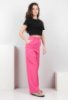 Жіночі рожеві брюки-палаццо