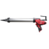 Пістолет для герметиків акумуляторний MILWAUKEE, M12 PCG/600A-0, 600мл (каркас, алюмінієва труба 600мл, картонне пакування)
