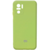 Чохол Silicone Cover Full Camera (AA)Для Xiaomi Redmi Note 10 / Note 10s (М'ятний / Mint) - купити в SmartEra.ua