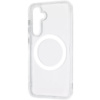Чохол WAVE Clear Case (PC+TPU) with Magnetic Ring для Samsung Galaxy S24 S921/S25 S931 Прозорий