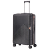 Валіза Semi Line 28« (L) Black (T5726-3)