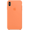 Чохол для Apple iPhone XS Max (6.5«) Silicone case (AAA) (Помаранчевий / Papaya) - купити в SmartEra.ua