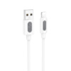 Дата кабель Borofone BX114 Structure USB to Lightning 2.4A (1m)