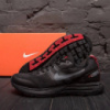 Мужские кроссовки сетка Nike Black 9043-1 чёрные