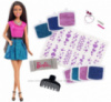 Кукла Barbie Дизайнер причесок Сияющие волосы Glitter Hair Design