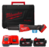 Шліфмашина пряма акумуляторна безщіткова MILWAUKEE, M18 FDGROVB-502X (зарядний пристрій M12-18 FC, 2 акумулятори М18 В5 5Аг, HDк