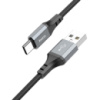 Кабель Hoco X86 USB to Type-C 1m black