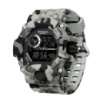 Чоловічий тактичний годинник Sanda 2183 Camo Grey-Black з підсвічуванням та захистом 5 ATM