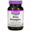 Стресс В-Комплекс, Stress B-Complex, Bluebonnet Nutrition, 50 вегетарианских капсул