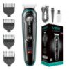 Аккумуляторный триммер для стрижки волос и бороды с USB и LED-дисплеем VGR V-075