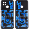 Ударостійкий чохол Camshield Serge Ring Camo для Xiaomi Poco C40, Синій / Army Blue - купити в SmartEra.ua