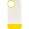 Чохол Apple iPhone 12 Pro Max - TPU+PC Bichromatic (Matte / Yellow) - купити в SmartEra.ua