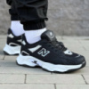 Кросівки весна літо New Balance колір: чорний білий