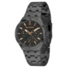 Чоловічий наручний годинник Guardo 012781-8 Black з металевим браслетом та функцією дати