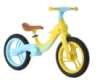Детский складной беговел надувные колеса 12 дюймов Baby Bays Желтый