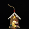 Игрушка на елку YES Дом со Сантой 975073 9х11 см
