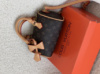 Сумка Louis Vuitton Nano Speedy  коричневий