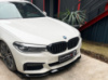 Передний Лип EuroCap для M-Sport 2017-2020, Черный Глянец для BMW 5 серия G30/G31