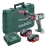 Акумуляторний шуруповерт Metabo BS18LTXBL Q1, зарядка + 2 акумулятори, Box