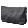 Барсетка мужская GRANDE PELLE 11147 кожаная Черная флотар