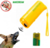 Мощный ультразвуковой отпугиватель собак AD-100 с фонариком защита от собак