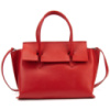 Шкіряна сумка середніх розмірів колір червоний Італія 776222R
