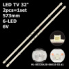 LED підсвітка TV 32« HL-00320A30-0601S-03 A1 CX32D06-ZC22AG-05 303CX320037 JL.D32061330-006AS-M 2шт.