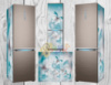 Дизайнерские наклейки на холодильник Бабочки